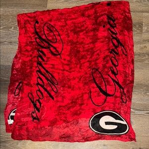 Georgia Bulldogs Red scarf